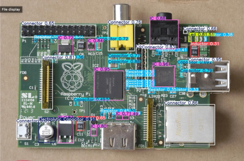 PCB Component Object Detection - Image 1